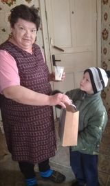 #БольшаяПеремена#ДобраяСуббота Продукты для бабушки!